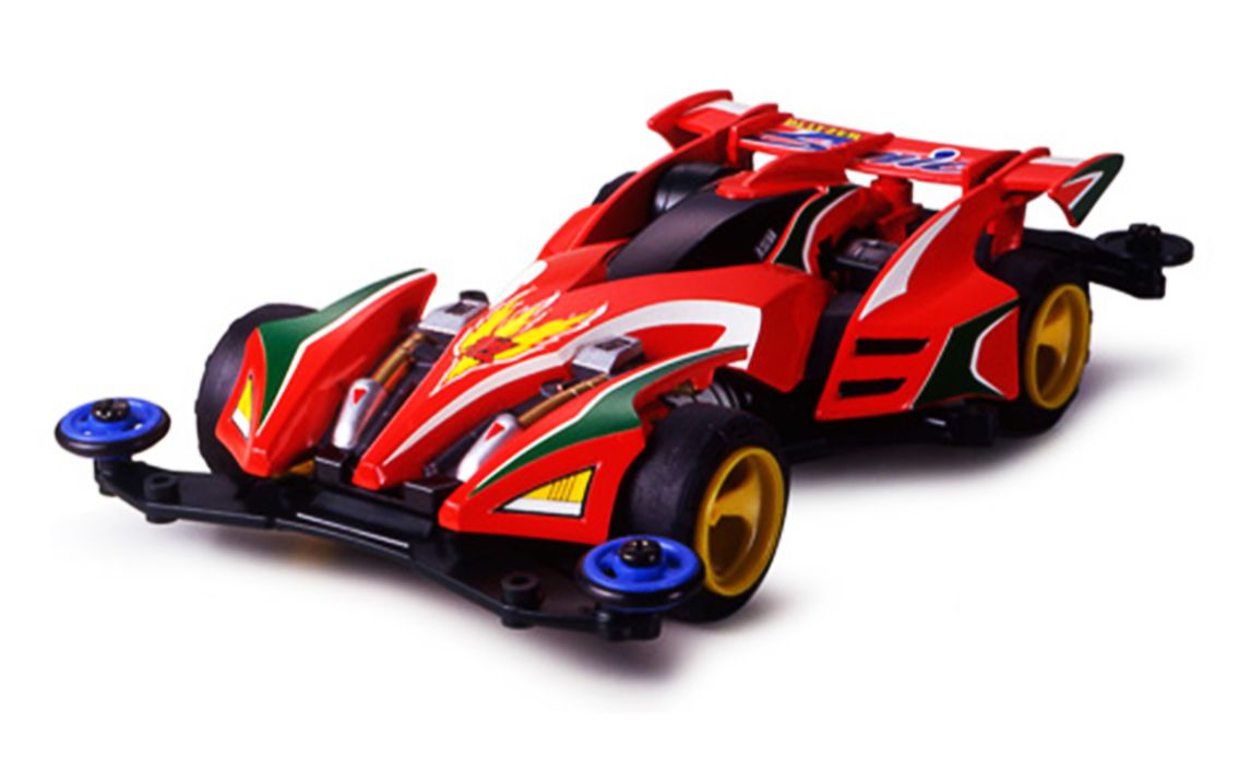 四驱车"五代烈-爆裂音速"喷漆