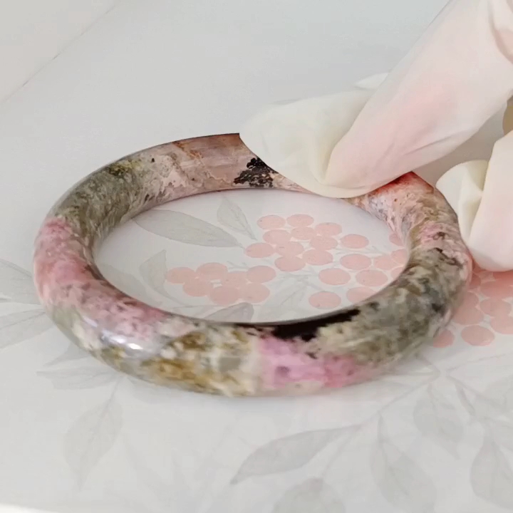 桃林蔷薇辉石镯子手镯