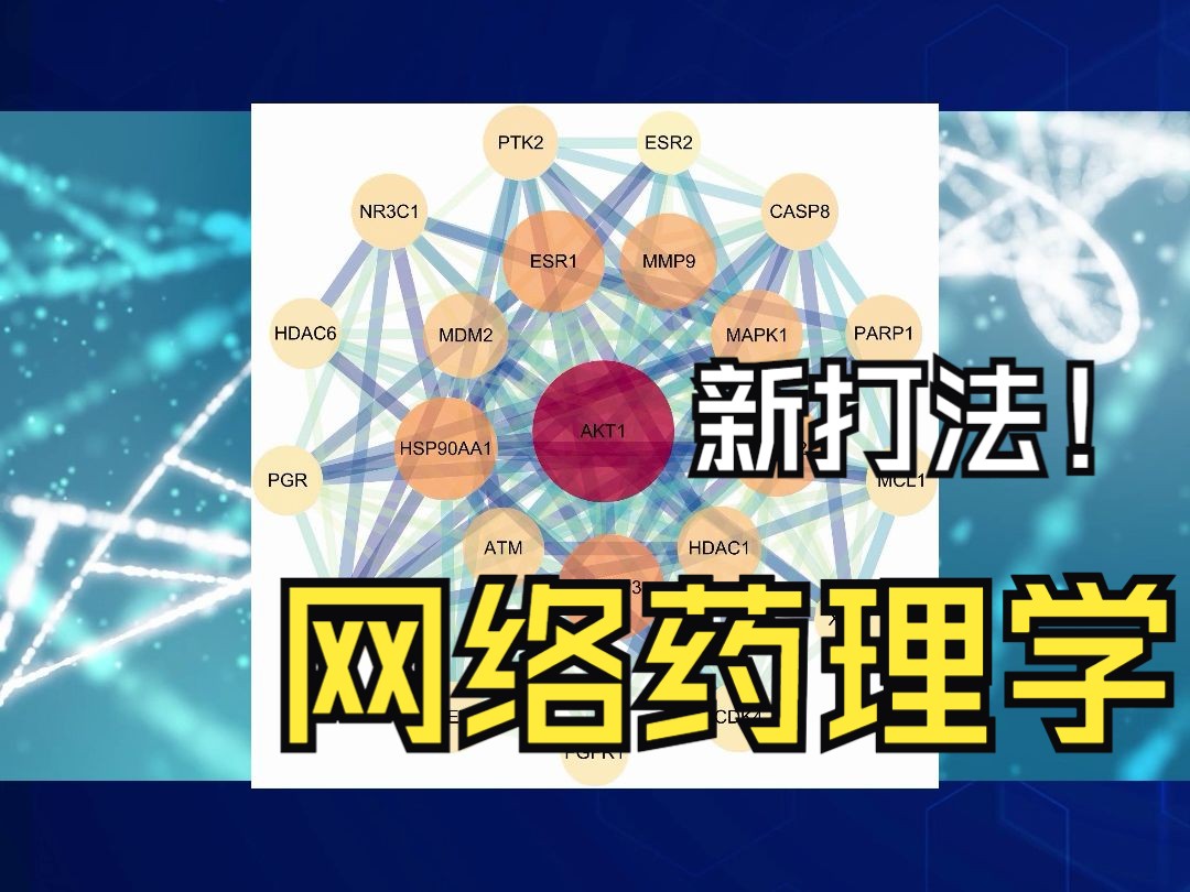 网络药理学新打法来了?真ⷥ﹮Š网药爱爱爱不完哔哩哔哩bilibili