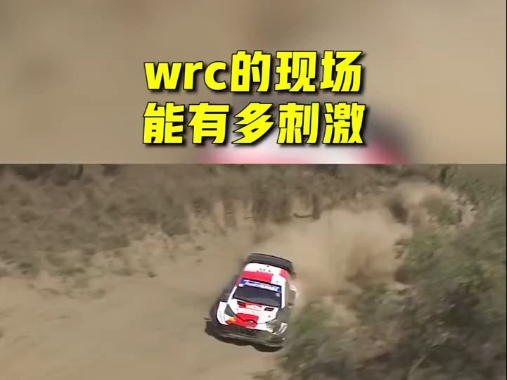 wrc的现场到底有多刺激...哔哩哔哩bilibili