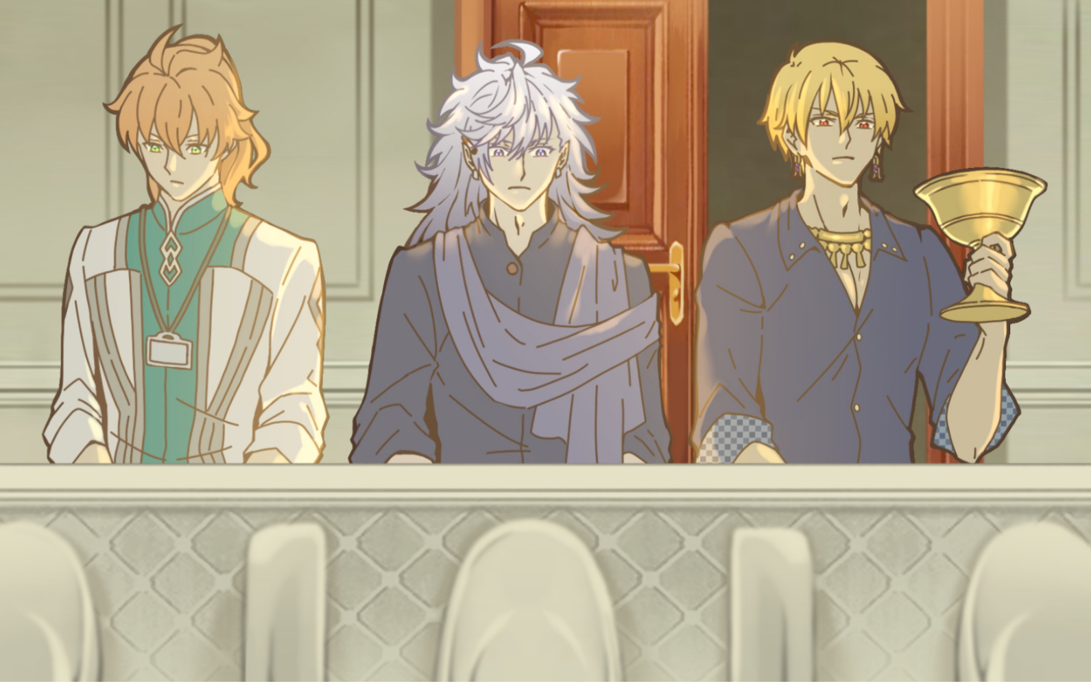 【fgo手书】千里眼组上厕所_哔哩哔哩_bilibili