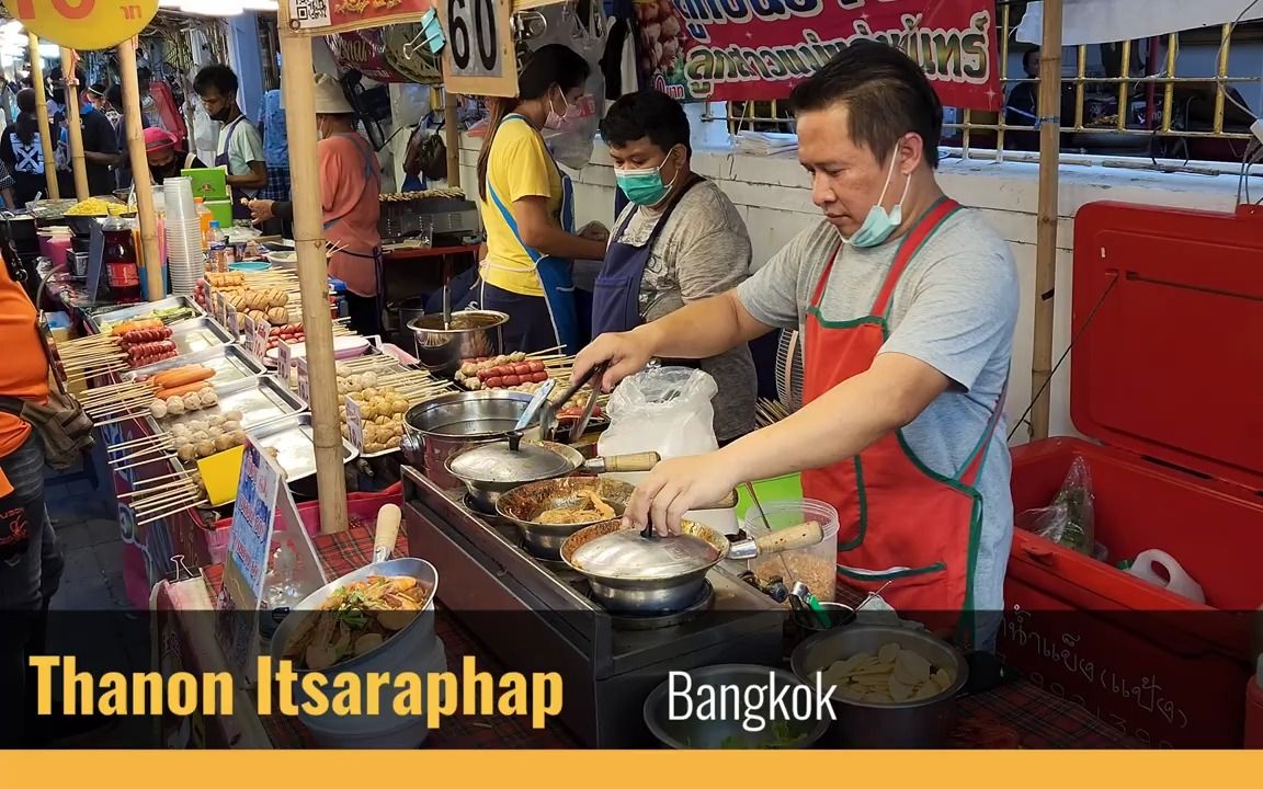 [图]泰国美食-在泰国曼谷的街道上有很多令人惊叹的美味佳肴    泰国路边摊  转载bangkokandmore