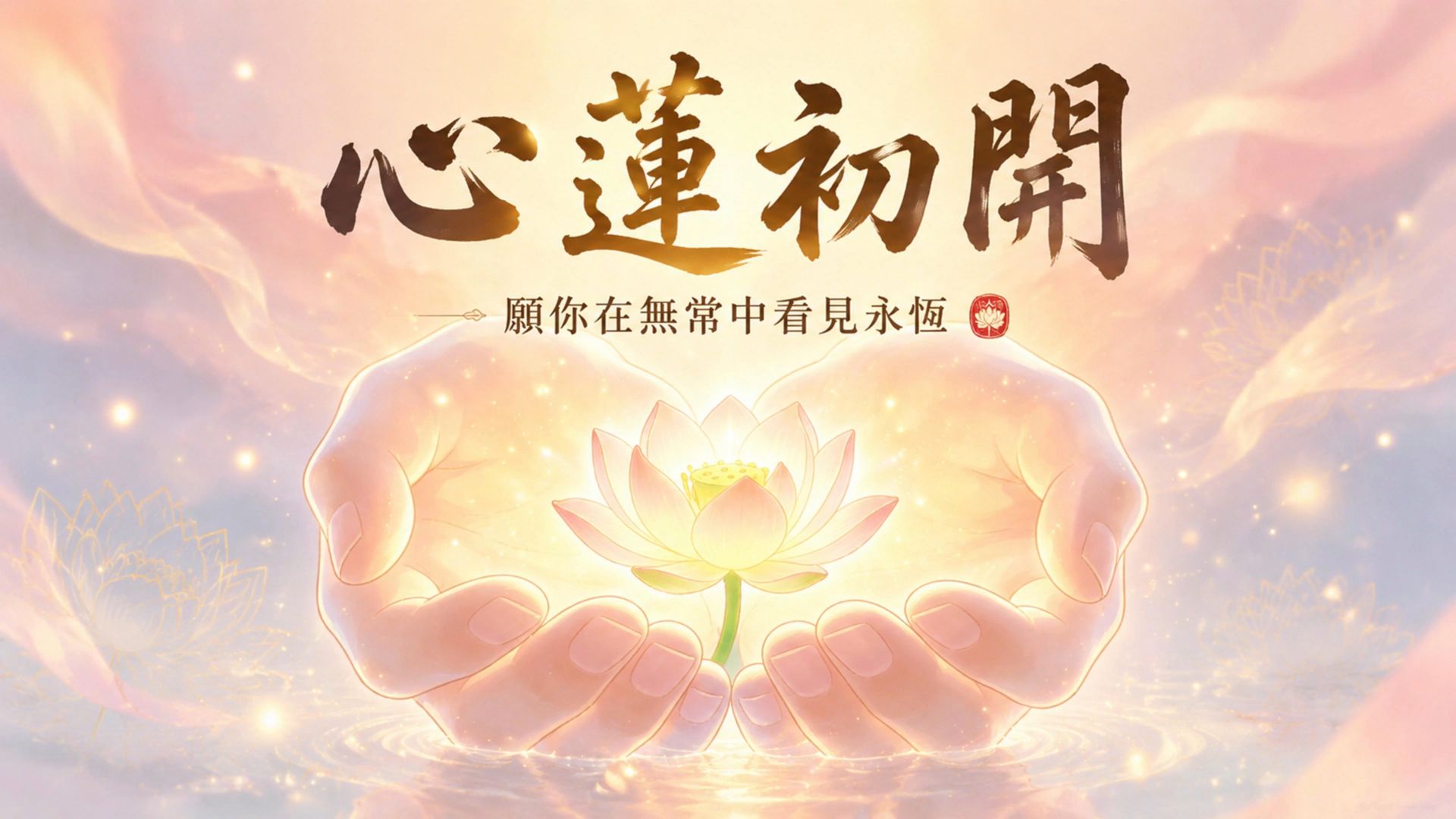 《心莲初开》6分钟深度冥想佛曲｜清空杂念·治愈焦虑｜听完整个人都轻了