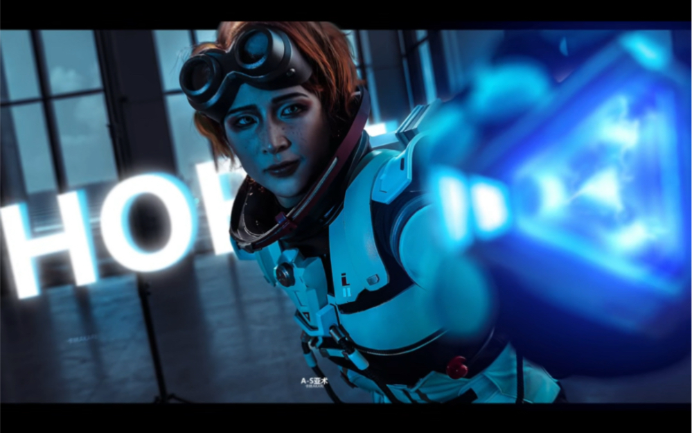 我想我们遇到妈咪本人了,你说对吗纽特~apex地平线cosplay