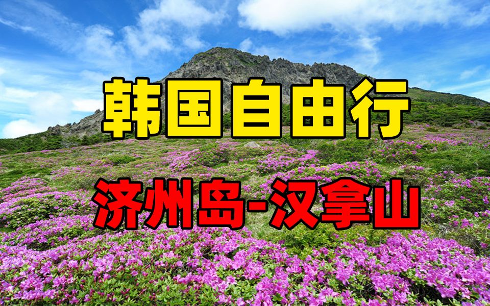 韩国旅游必去景点-自由行济州岛汉拿山-汉拏山-实拍介绍
