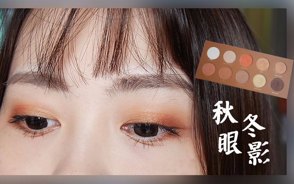 【大糖】秋冬日常眼影分享 | zoeva 南瓜盘