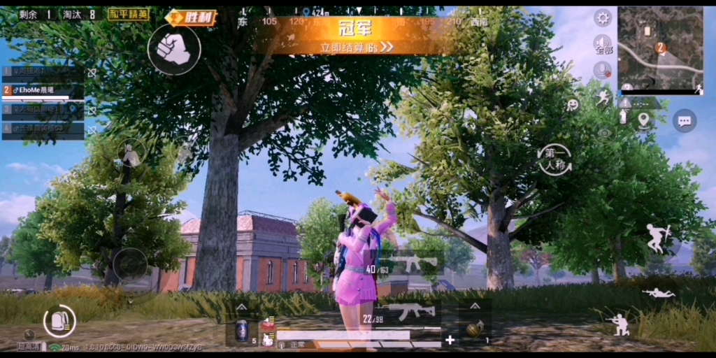 和平精英胜利之舞