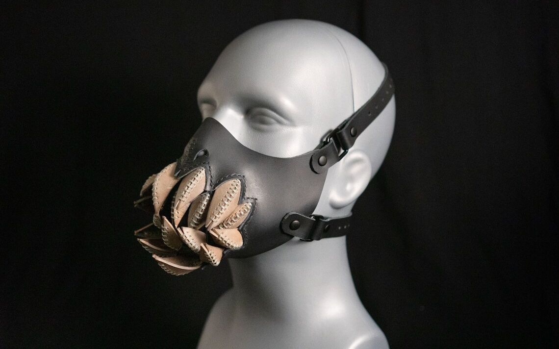 手工皮具 异形口罩制作教程 pdf版型图纸