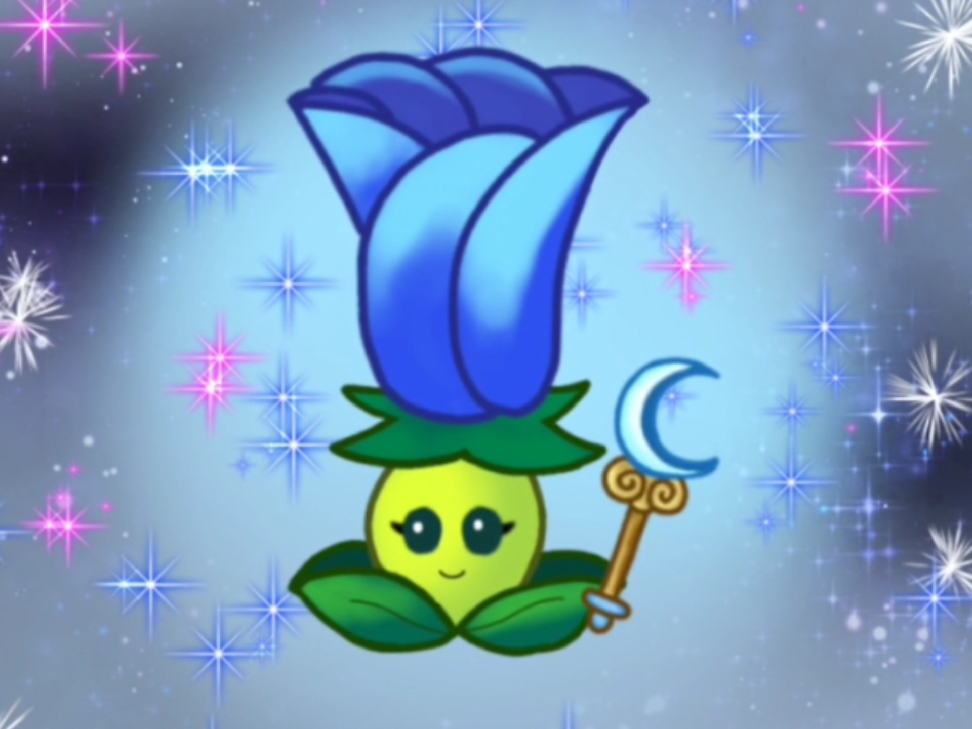 【pvz绘画】月光花