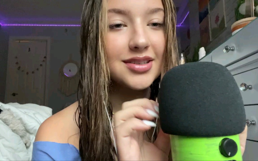 grace助眠 抓挠三种不同麦克风 轻语 0822