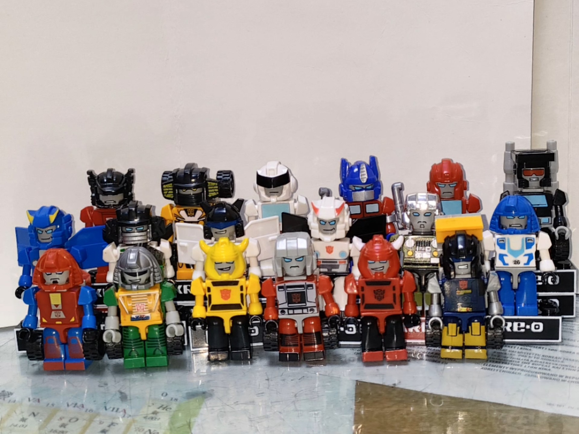 酷垒变形金刚汽车人方舟18子