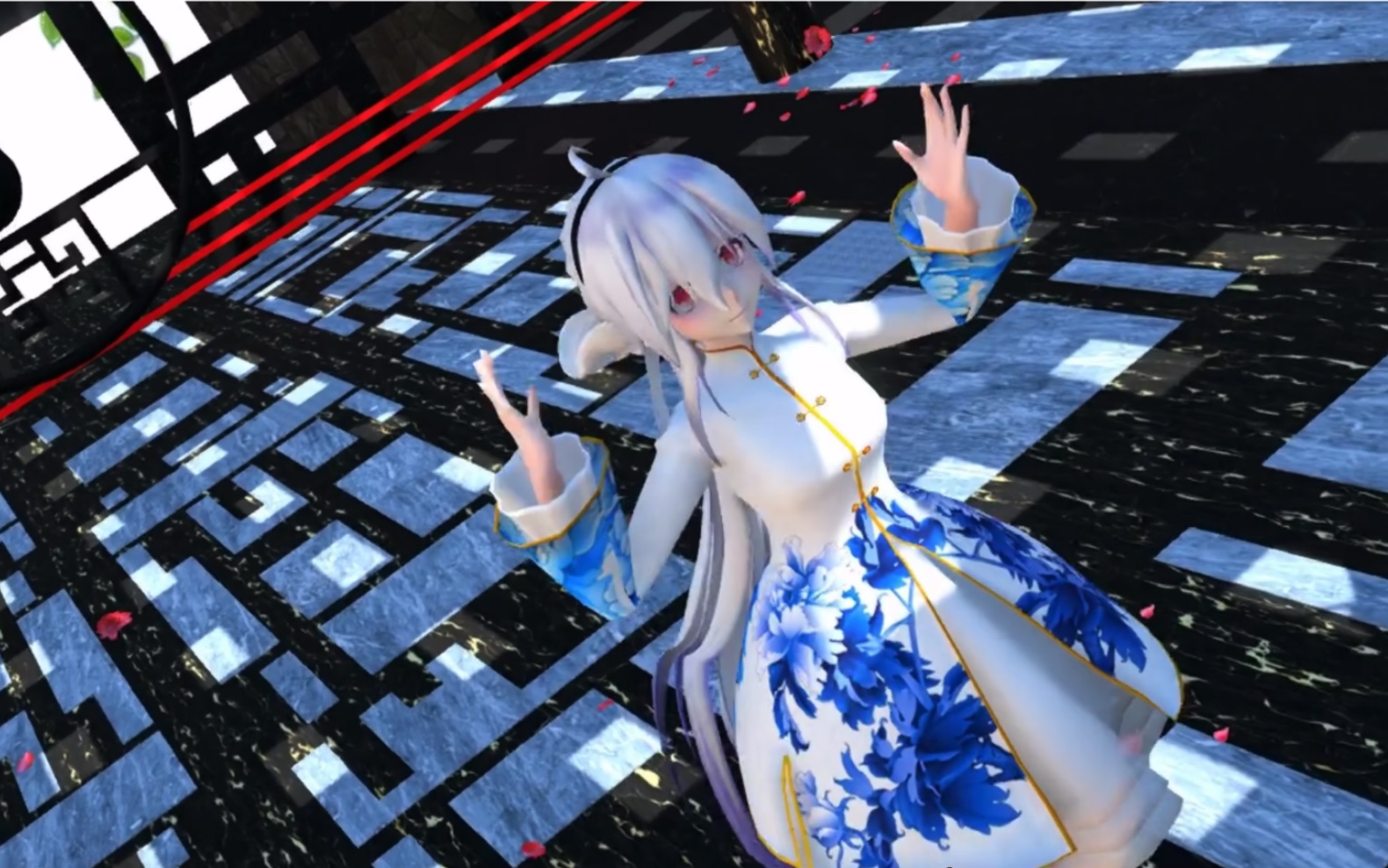 [图]古风《十年人间》MMD弱音，3Ｄ动漫二次元舞蹈