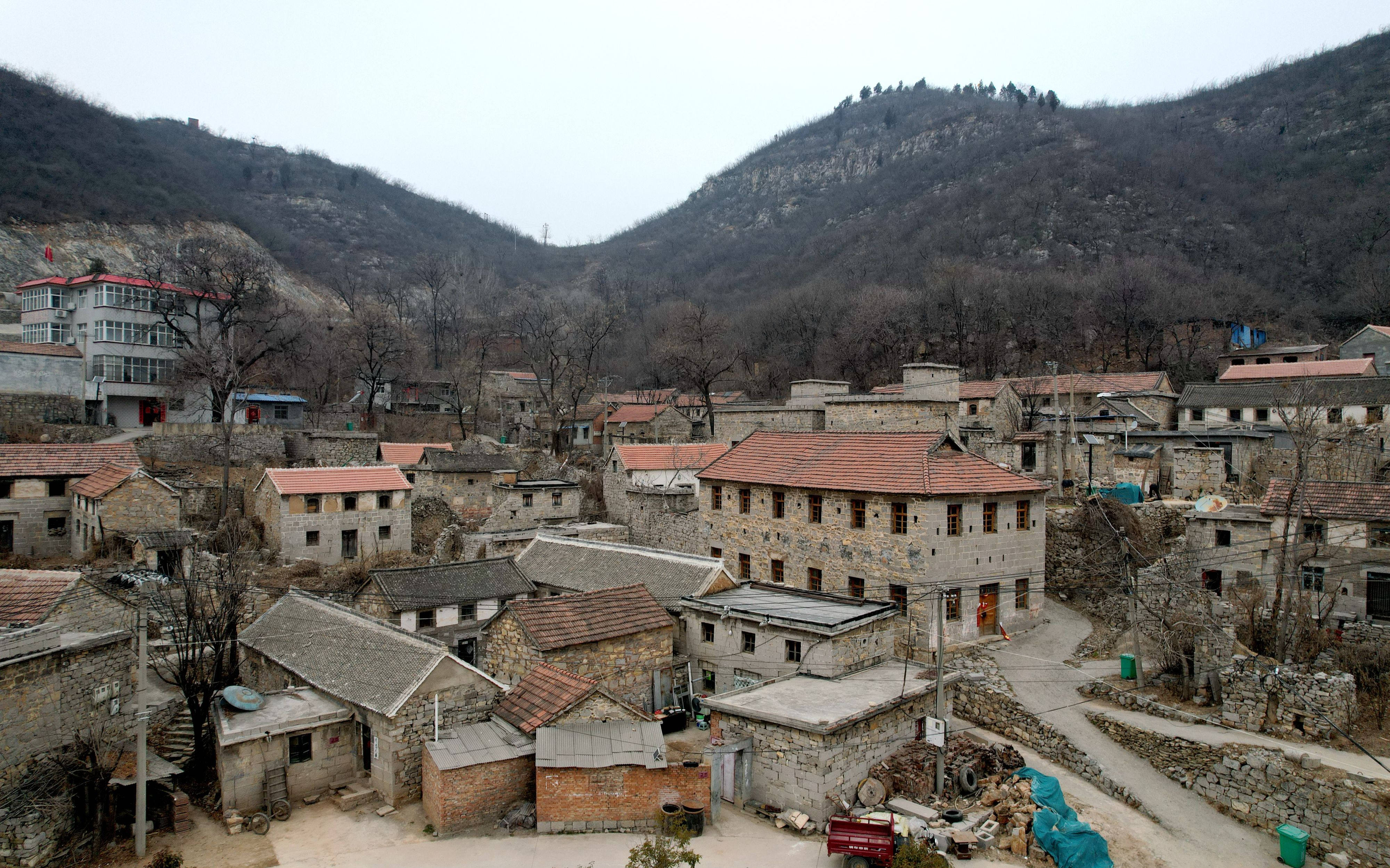 [图]路过鹤壁大山深处的石头古村，安享静谧，很适合隐居