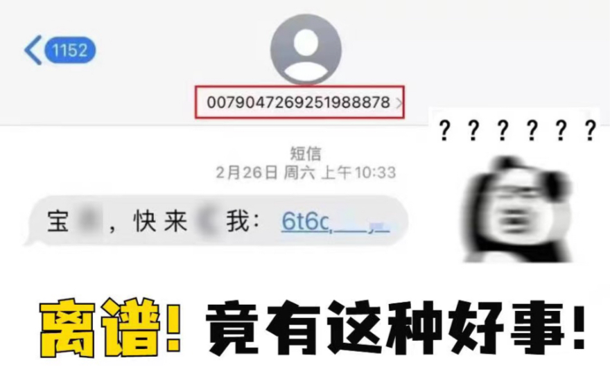 [图]收到过这样短信的进来看看吧，别装！