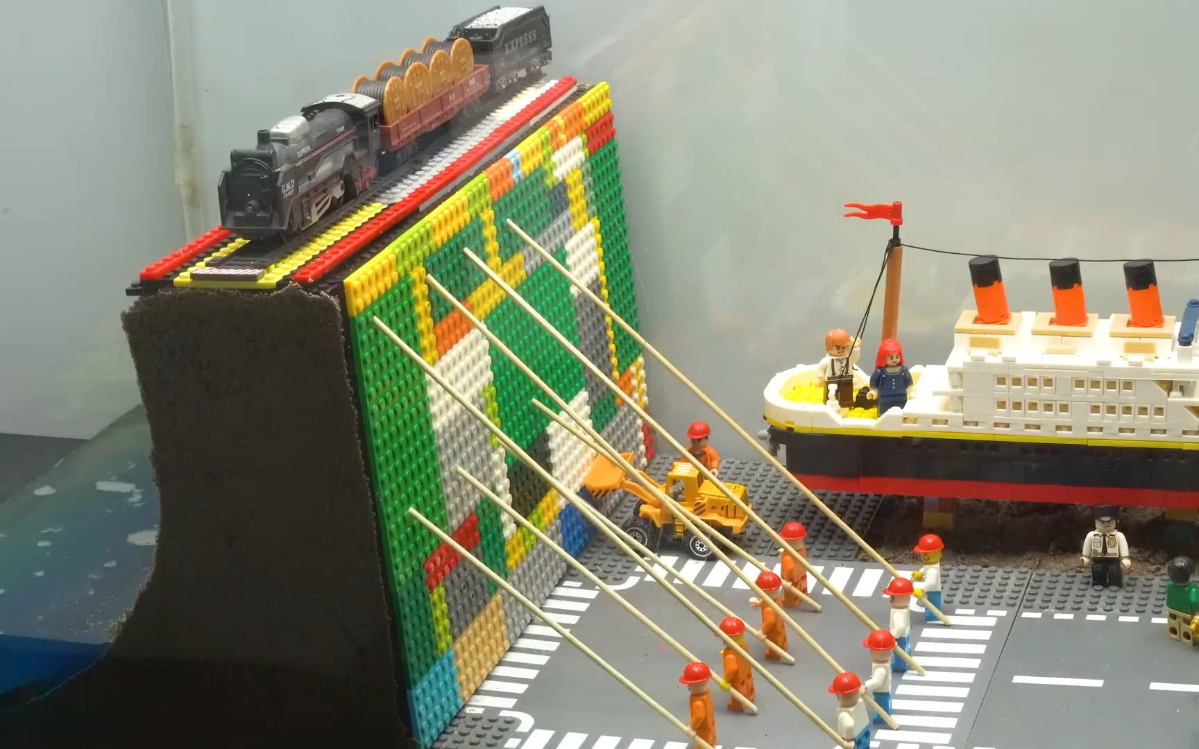 乐高大坝决口实验10