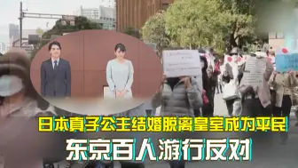 Tải video: 日本真子公主结婚脱离皇室成为平民 东京百人游行反对