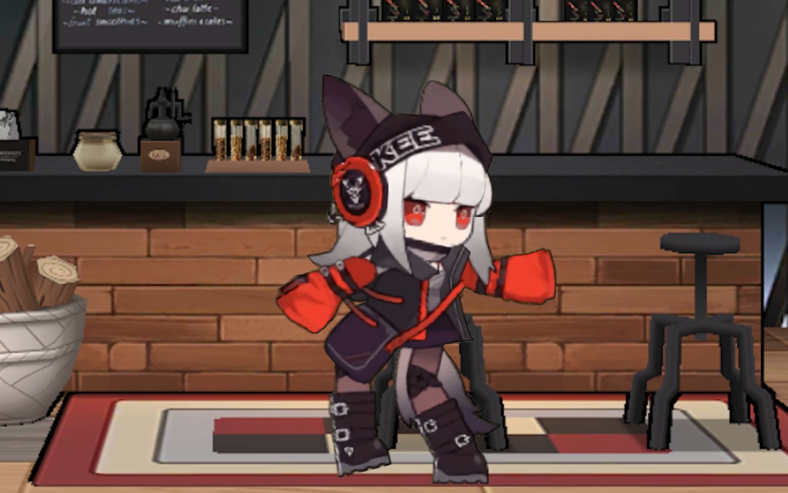 在跳舞的霜叶【明日方舟 gb】