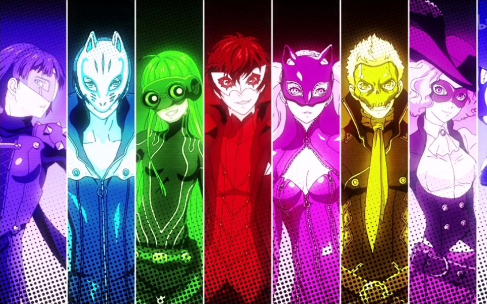 【女神异闻录5(p5)】心之怪盗团觉醒合集_哔哩哔哩_bilibili