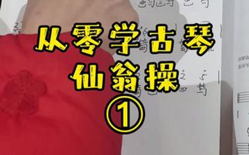 合抱之木,生于毫末.九层之台,起于累土.古琴开指曲连起来哔哩哔哩bilibili