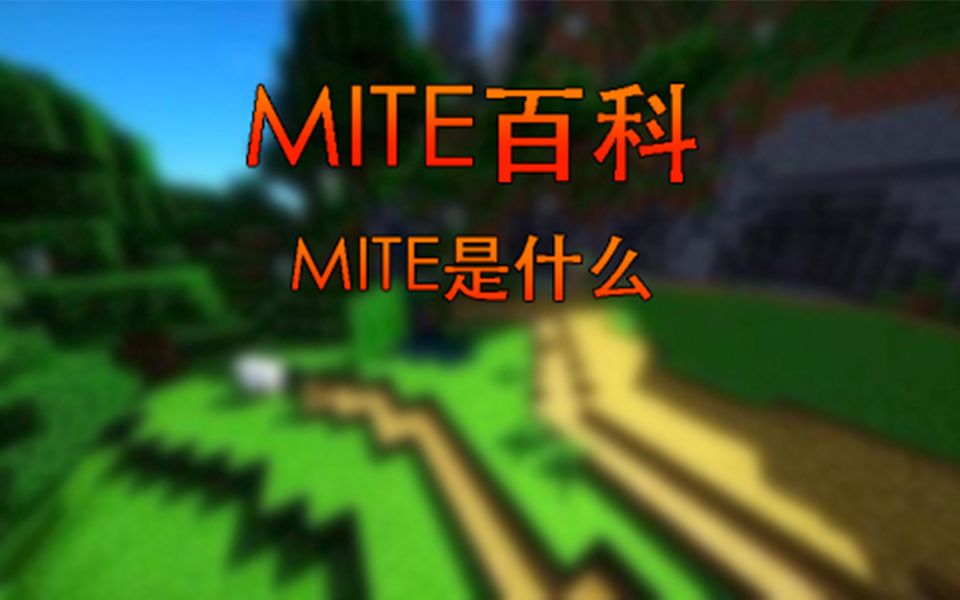 [图]我的世界MITE百科第一期：MITE是什么