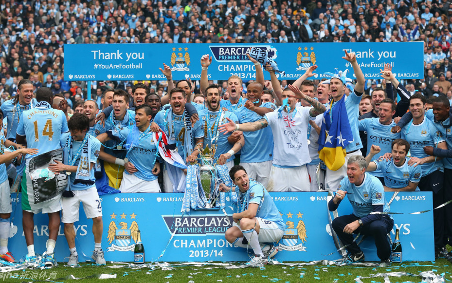 属于阿奎罗的那个93分18秒 曼城读秒绝杀逆转登顶_哔哩哔哩_bilibili