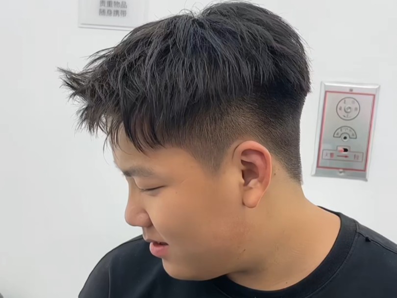 夏季清爽发型#钢夹前刺