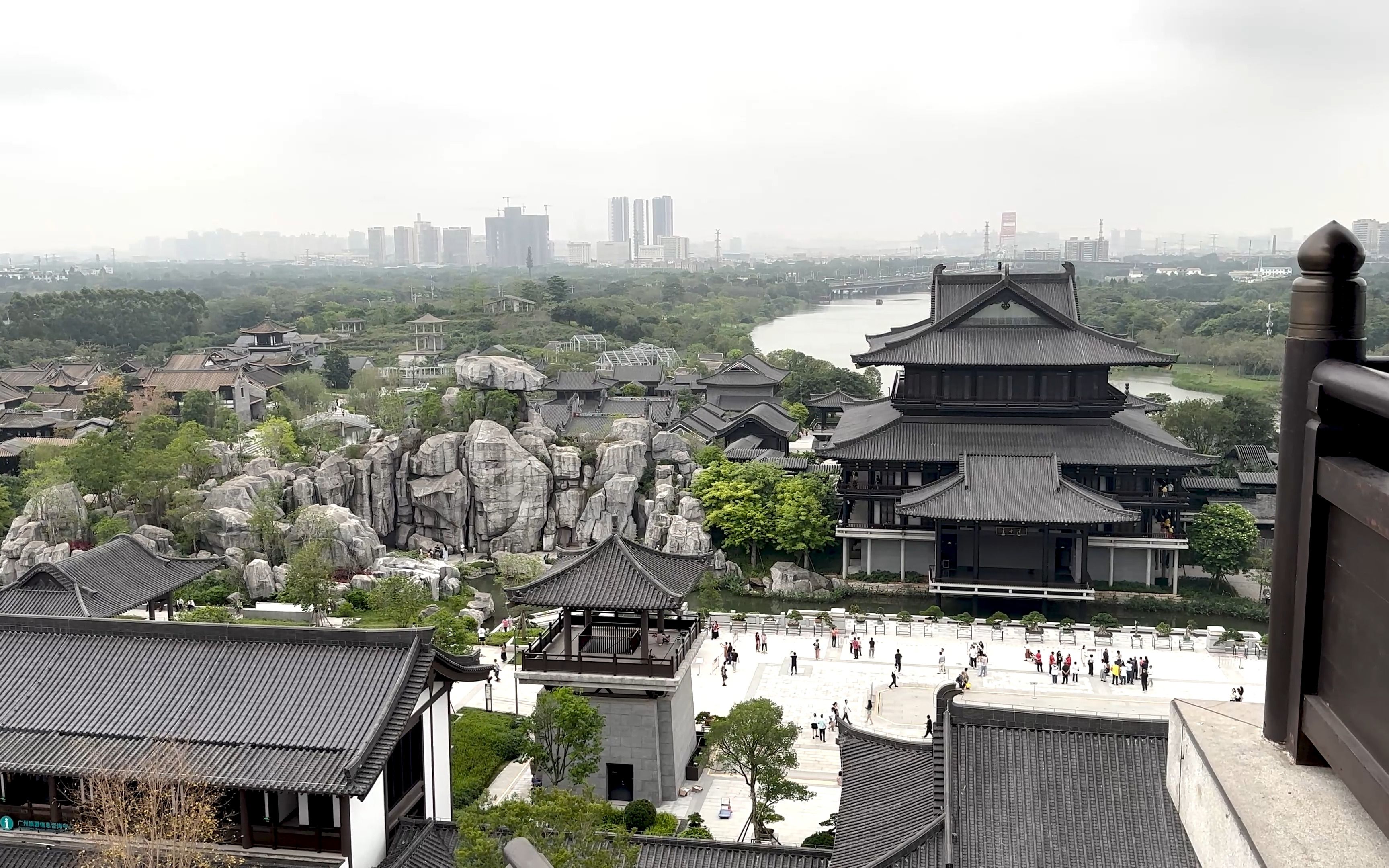 【4k】广州新地标|广州文化馆新馆|唐风岭南建筑景点打卡