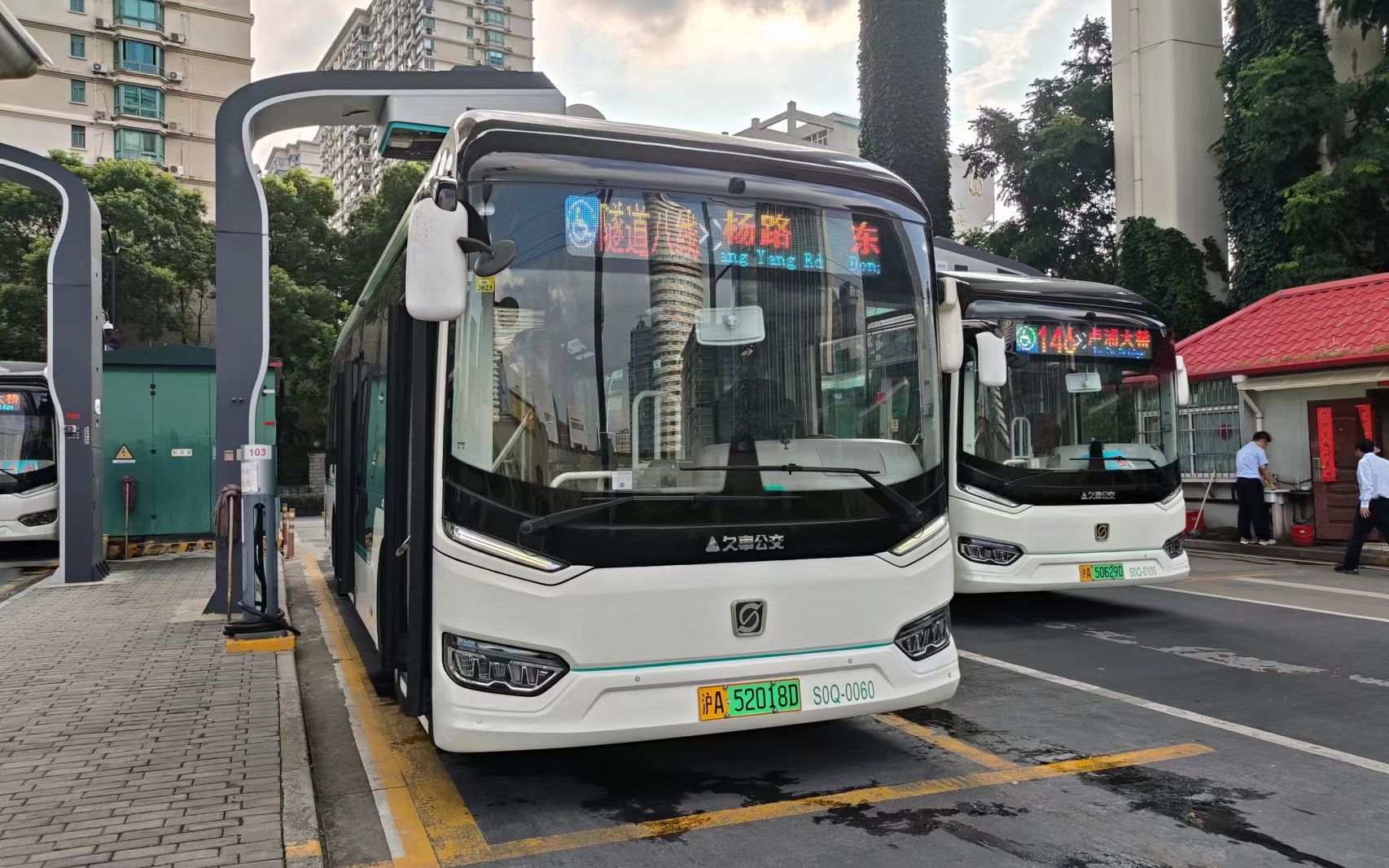 【pov.950】上海公交 隧道八线 卢浦大桥---东方路张杨路