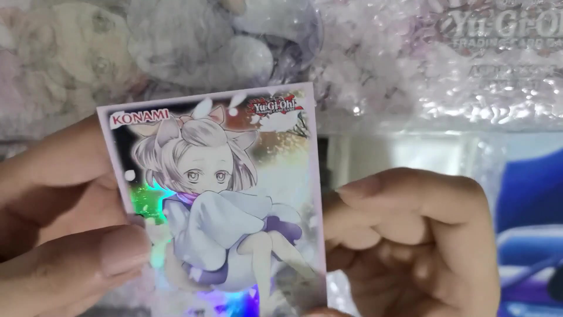 游戏王情人节灰流丽卡套卡本开箱粉色猛男最爱