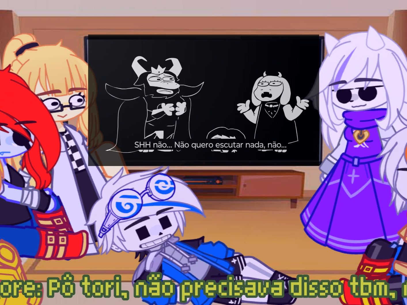 personagens Undertale reagindo Underpants React哔哩哔哩bilibili