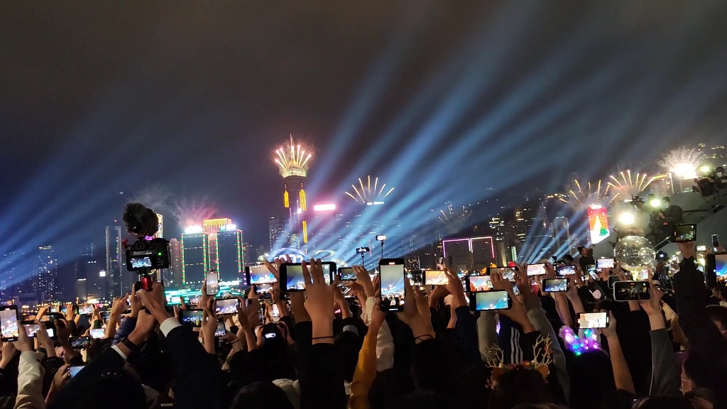 [图]香港新年跨年倒數