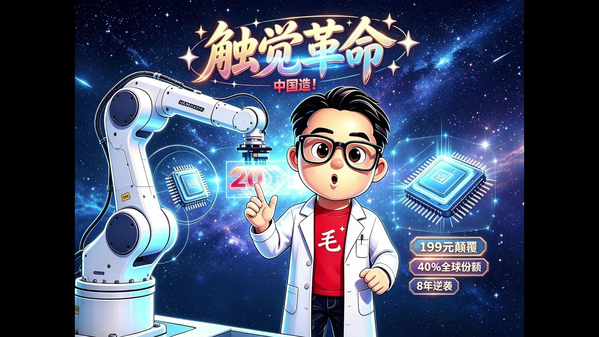35项卡脖子技术（十七）：中国触觉传感器的七年突围