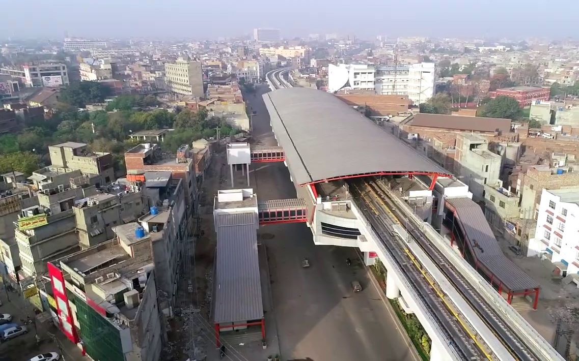 [图]巴基斯坦拉合尔地铁橙线概览 Lahore Orange Line Metro Train Project