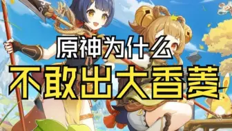 【原神】为什么不敢出大香菱