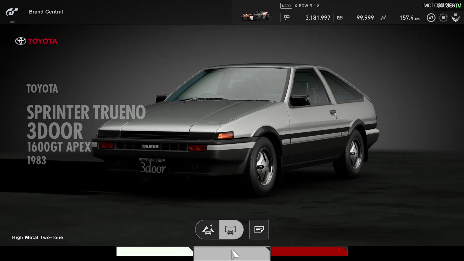 gtsport丰田sprintertrueno演示