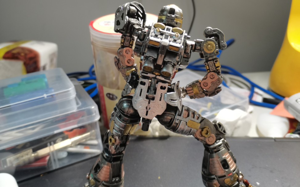 扎古2.0骨架手涂制作