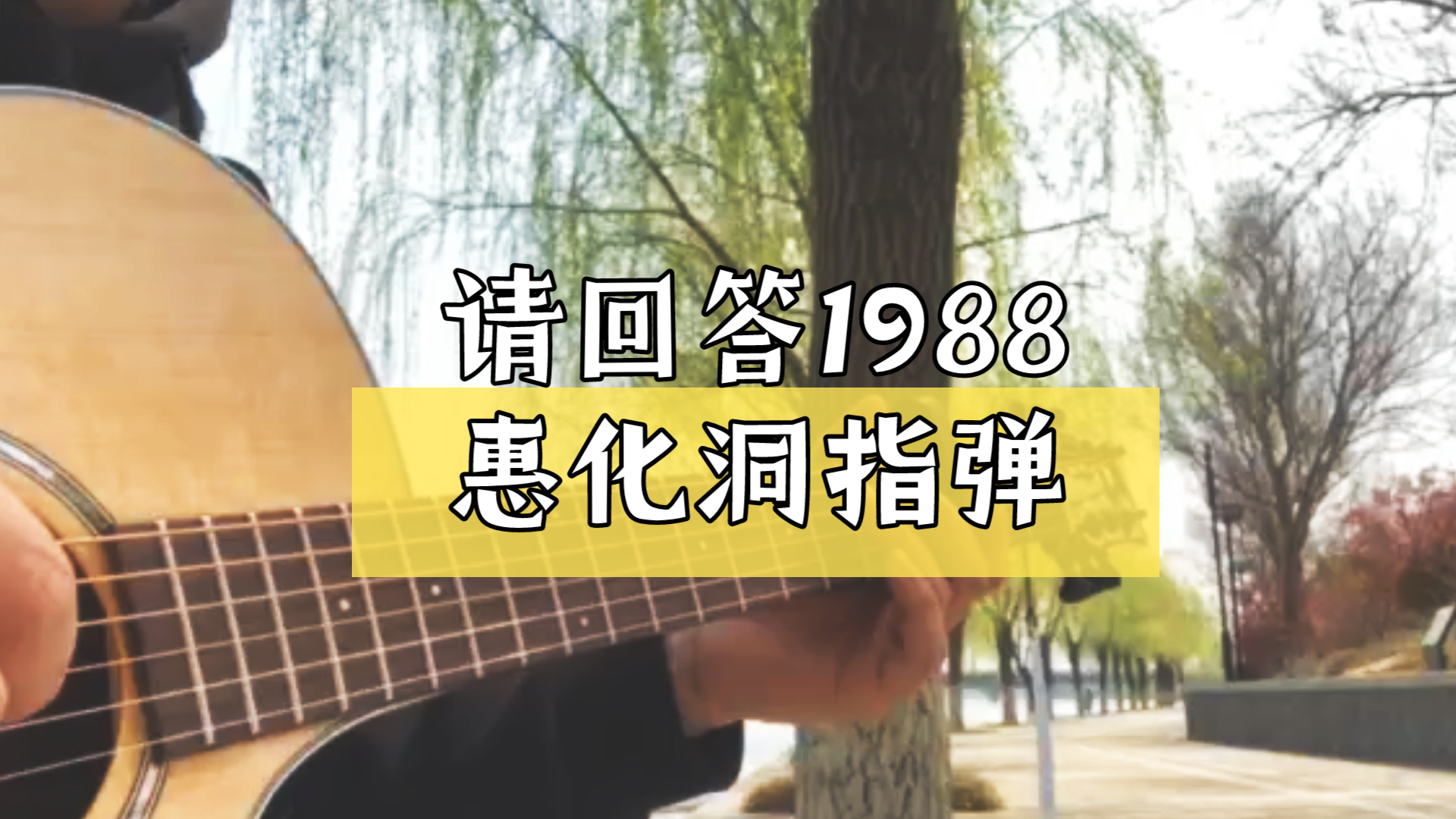 [图]请回答1988-惠化洞/双门洞-指弹