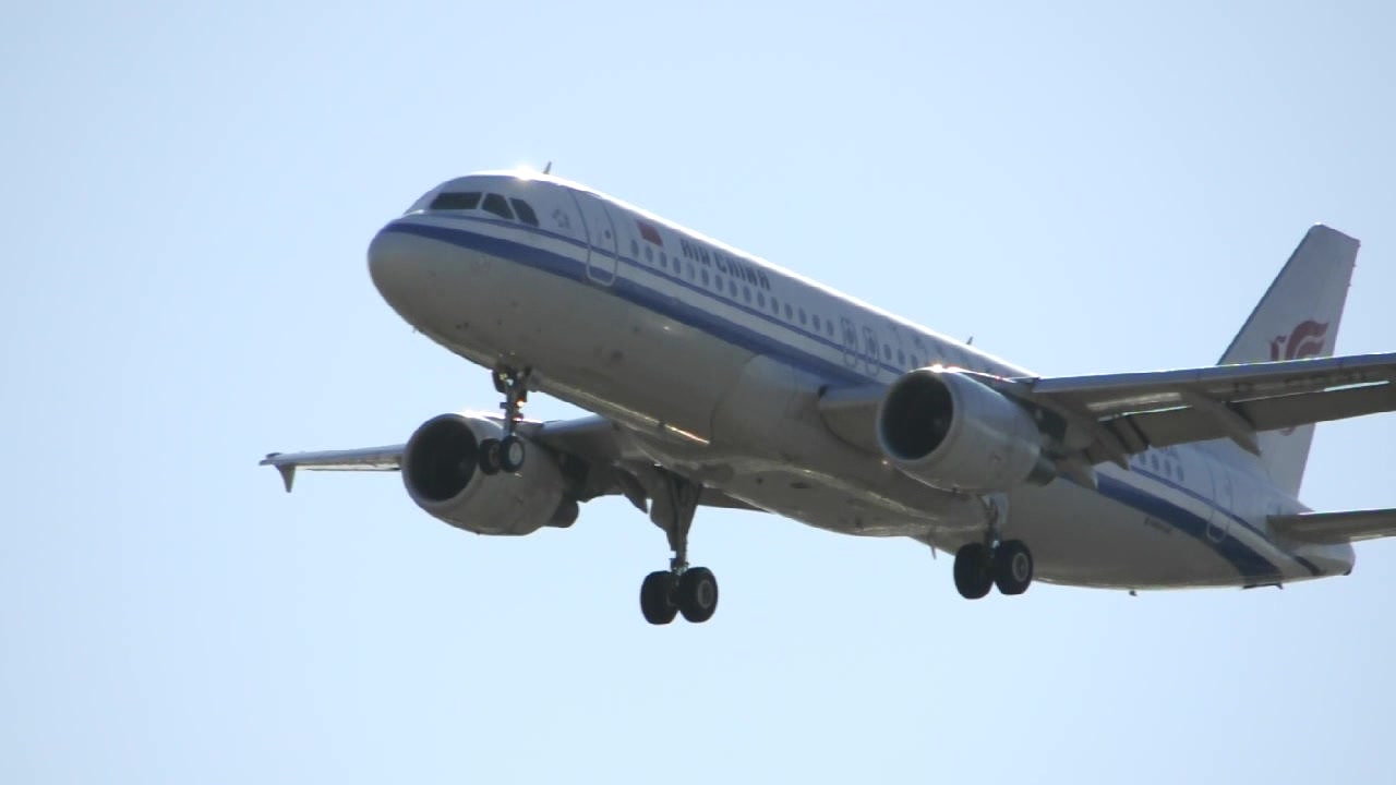 国航a320首都国际机场36r跑道落地_哔哩哔哩_bilibili