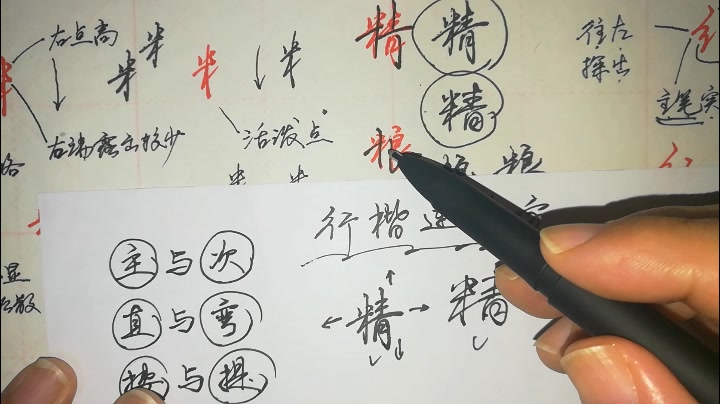 [图]没有理由练不好字！有了这3个管用的妙法，轻松写硬笔行楷连笔字，想不漂亮都难