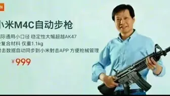 雷军终于卖枪了