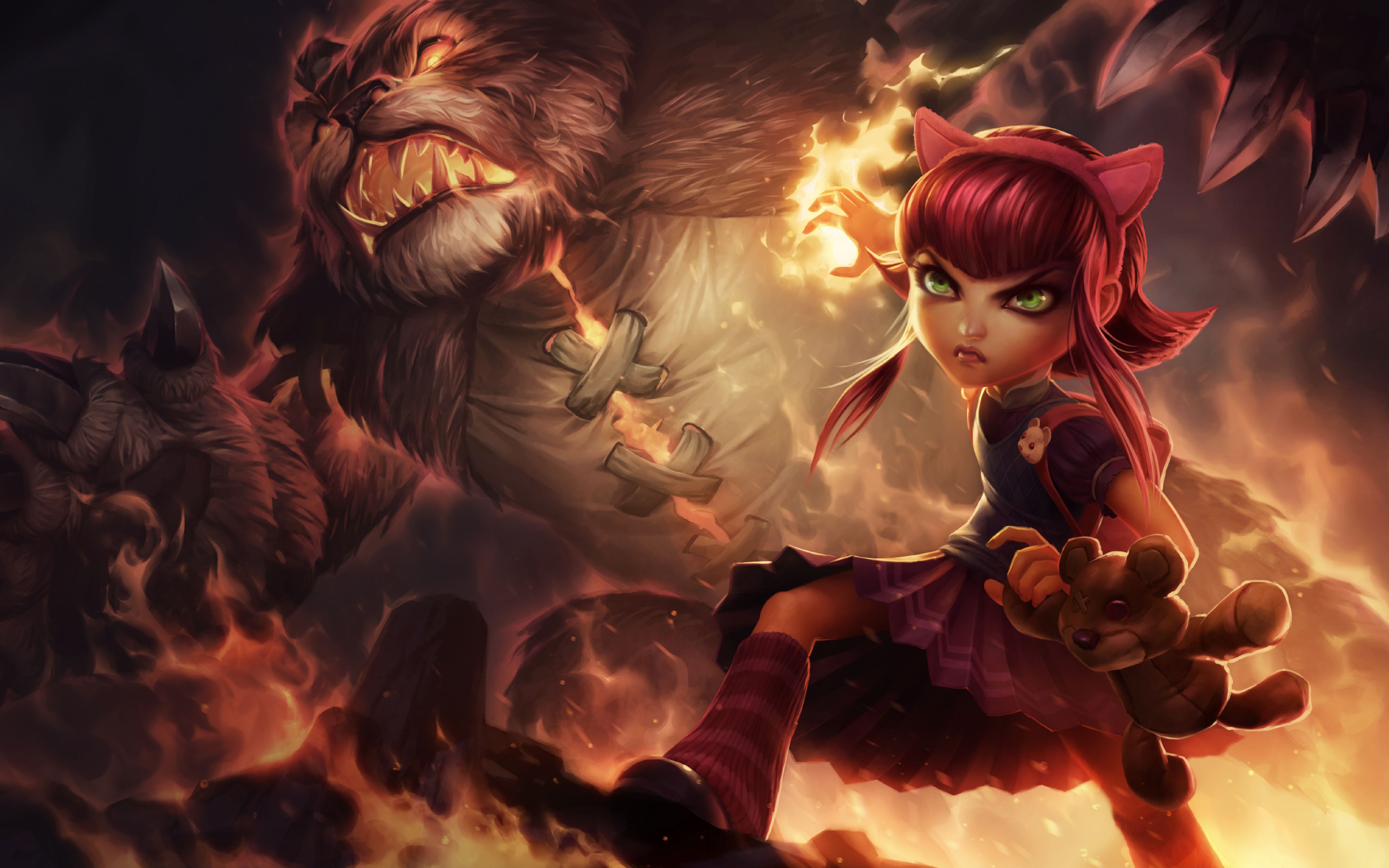 黑暗之女安妮职业选手直播录屏合集