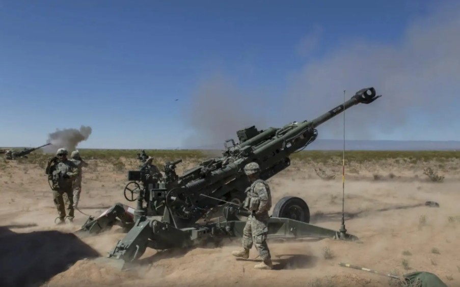 "地表最大的狙击步枪:美军m777榴弹炮,火力强大又可精确制导