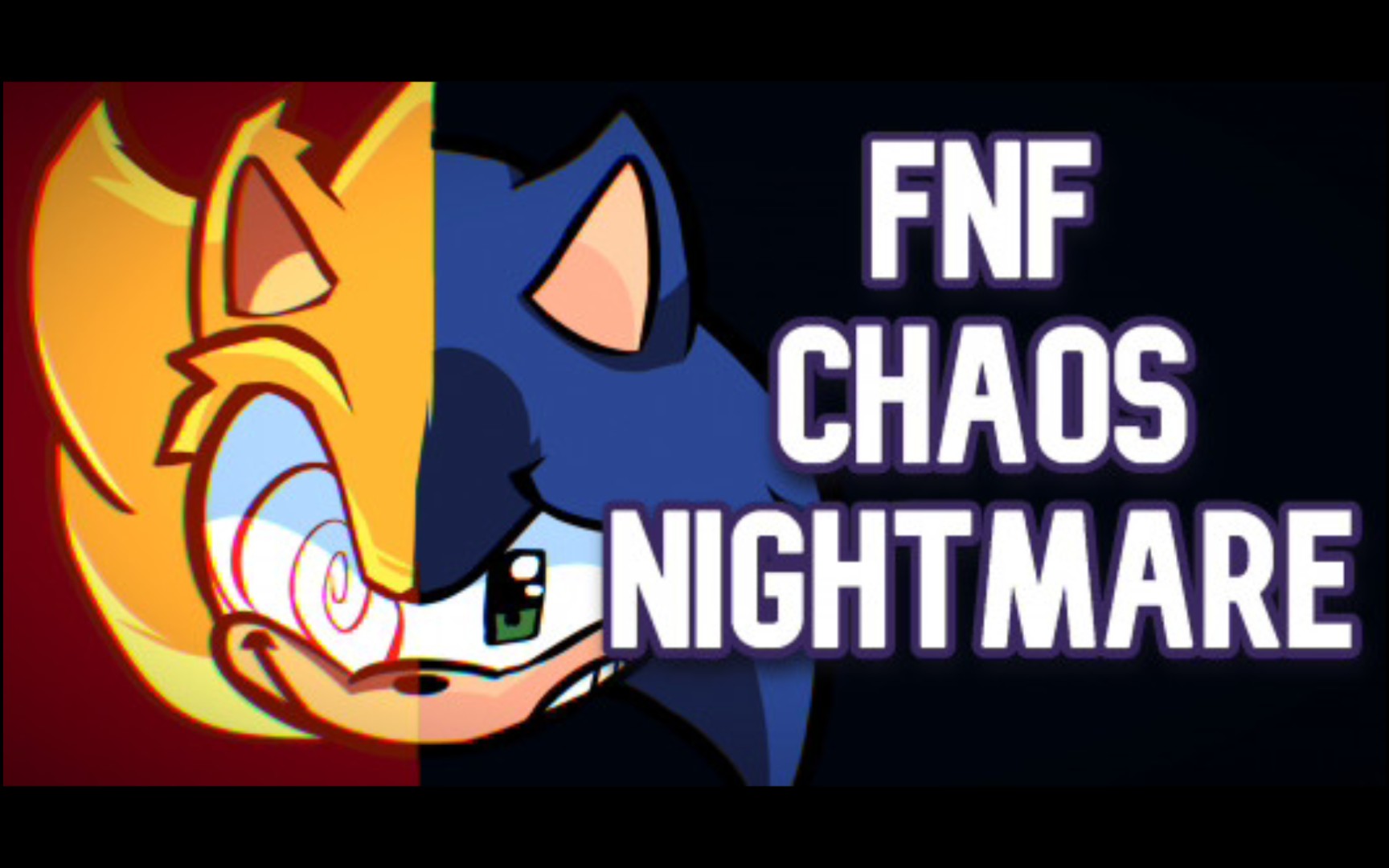 fnf模组 chaos nightmare - sonic vs. fleetway_音游热门视频
