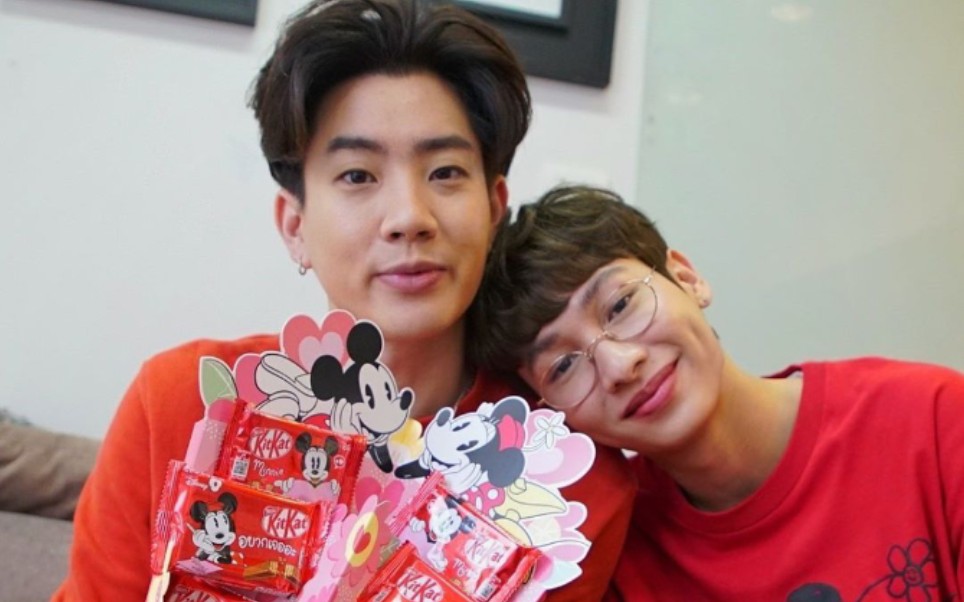 offgun多角度情人节活动亲亲