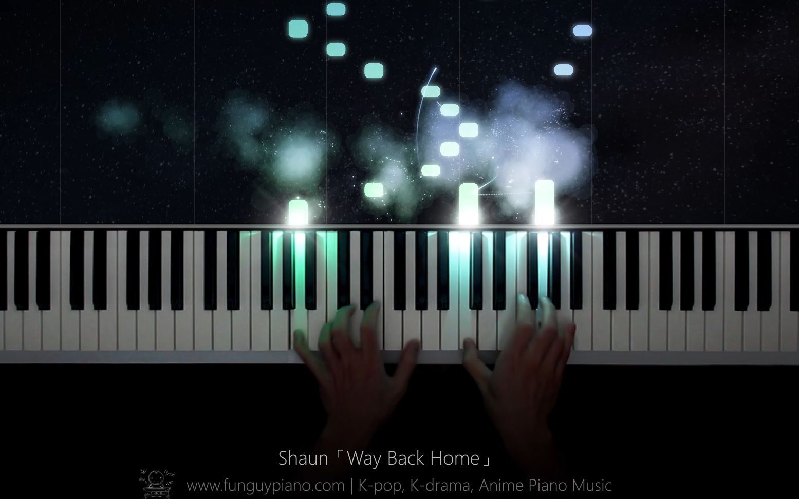 [图]Shaun「Way Back Home」钢琴