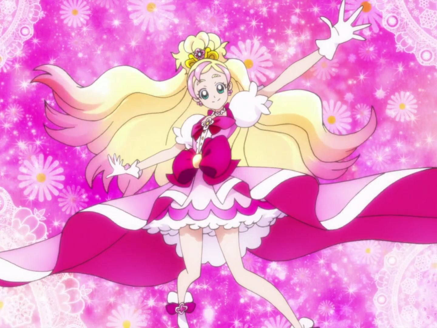 cure flora 变身语音