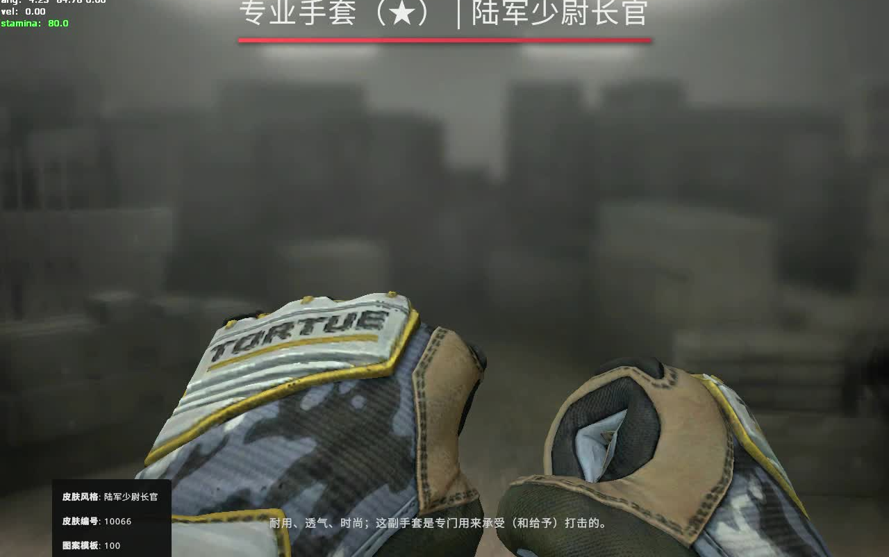 csgo专业手套性价比之选极限久经陆军少尉长官