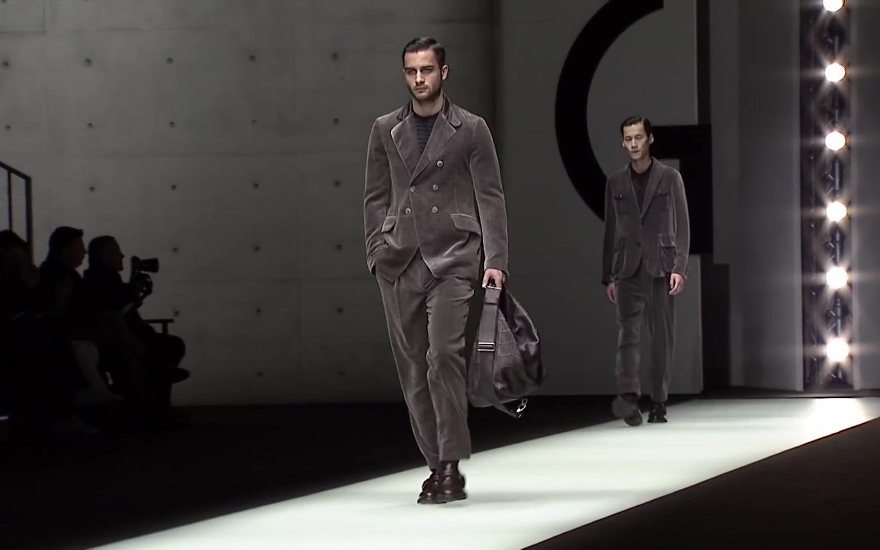 [图]【乔治·阿玛尼 2018-19年秋冬男士时装秀】 Giorgio Armani Fall Winter 2018-19 Mens Fashion Show