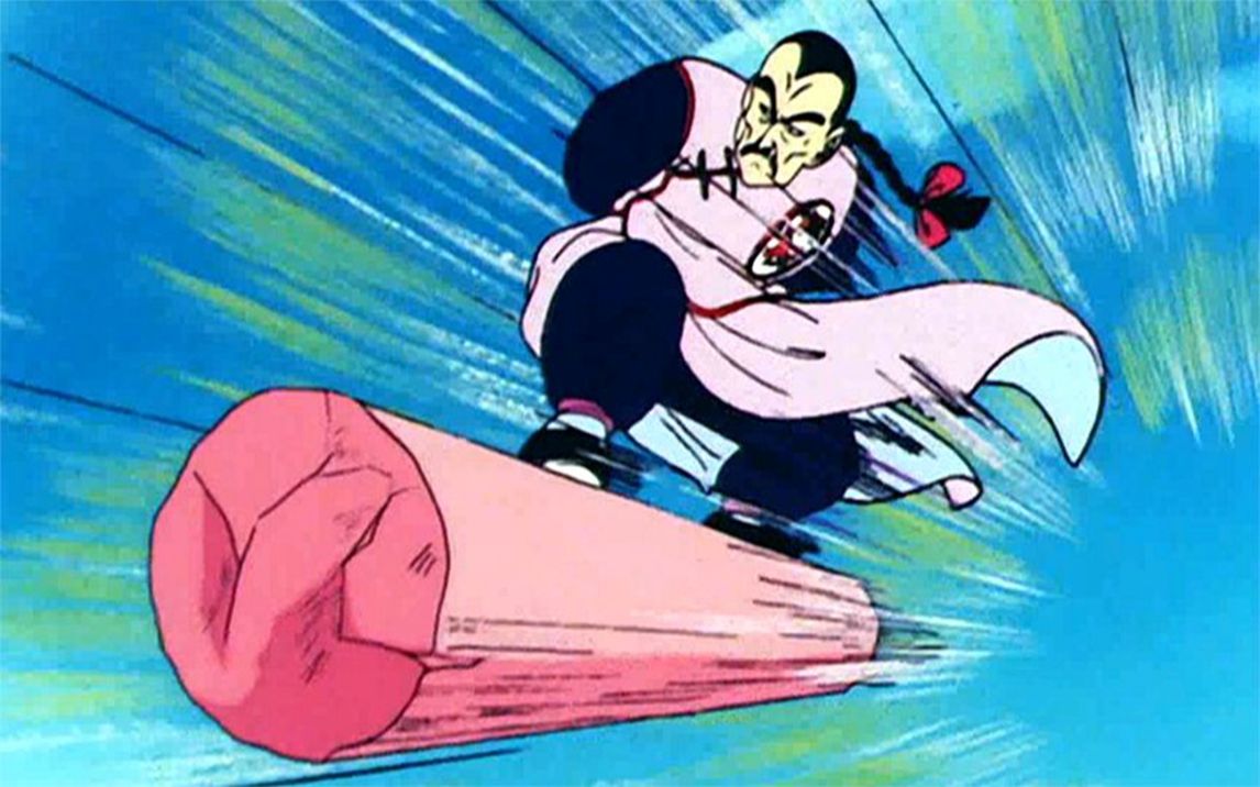 龙珠:桃白白经典名场面,御柱飞行3000公里,来回只需要10分钟