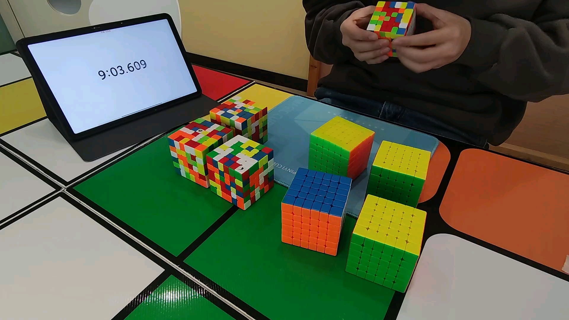 【测速】六阶魔方-壹之型-八连